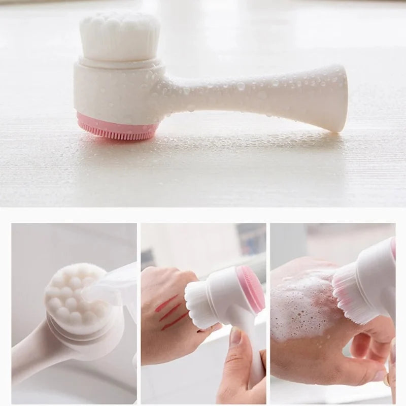 Brosse Visage Double-Face Exfoliante