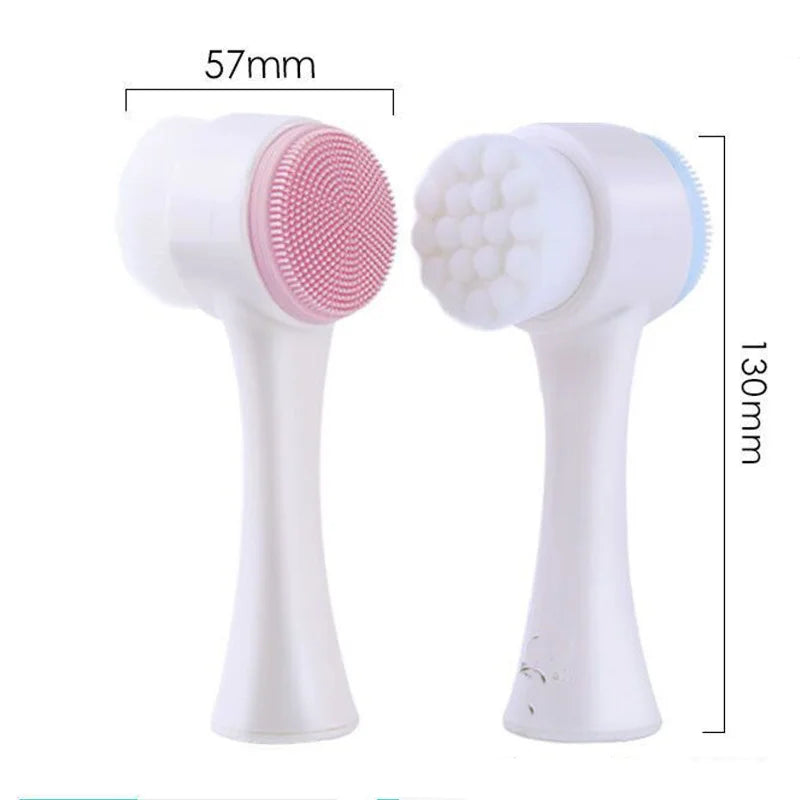 Brosse Visage Double-Face Exfoliante