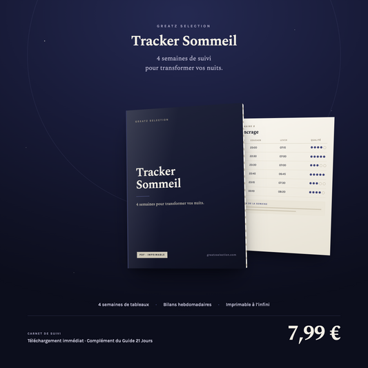 Tracker Sommeil — 4 Semaines de Suivi